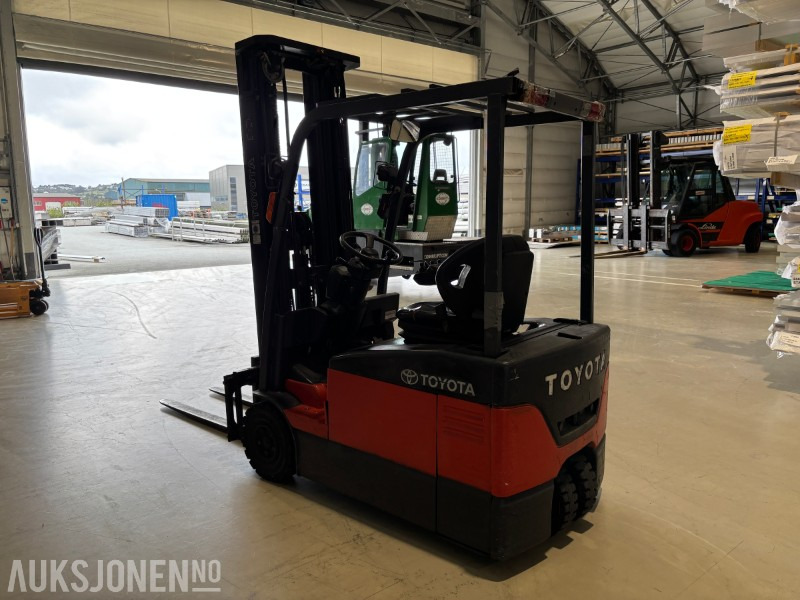 2005 Toyota Elektrisk Gaffeltruck 7FBEF15. 1500kg - Material handling equipment: picture 2 2005 Toyota Elektrisk Gaffeltruck 7FBEF15. 1500kg - Material handling equipment: picture 2