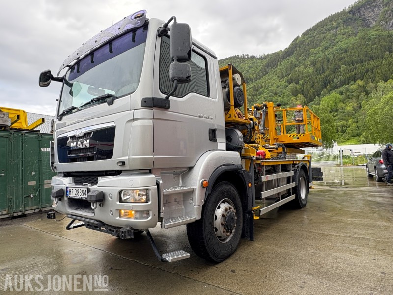 2014 MAN TGM 18.340 Normet Esslift 810 liftbil - 15 888 km - Municipal/ Special vehicle: picture 1 2014 MAN TGM 18.340 Normet Esslift 810 liftbil - 15 888 km - Municipal/ Special vehicle: picture 1