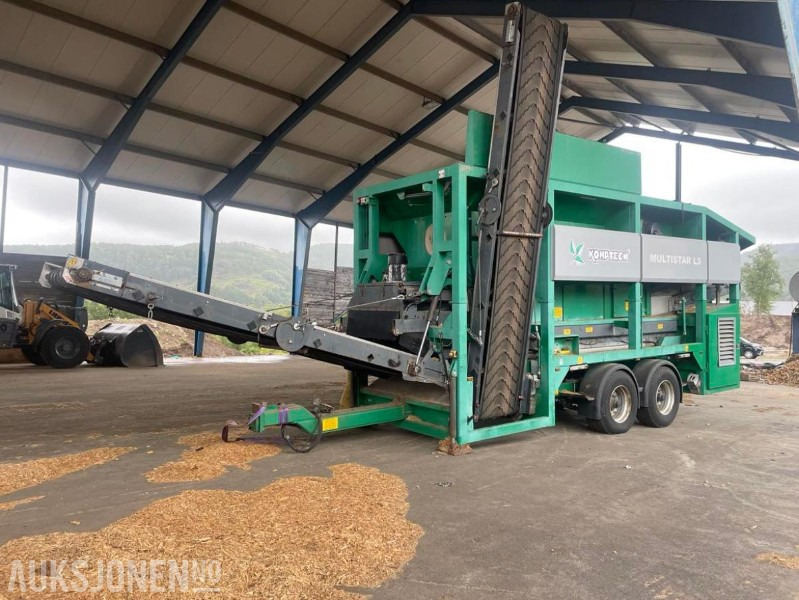 2008 Komptech MultiStar L3 mobilt sikteverk/ sorteringsverk. GOD KAPASITET. Verk: 3350 timer - Motor: 5250 timer. - Other machinery: picture 1 2008 Komptech MultiStar L3 mobilt sikteverk/ sorteringsverk. GOD KAPASITET. Verk: 3350 timer - Motor: 5250 timer. - Other machinery: picture 1