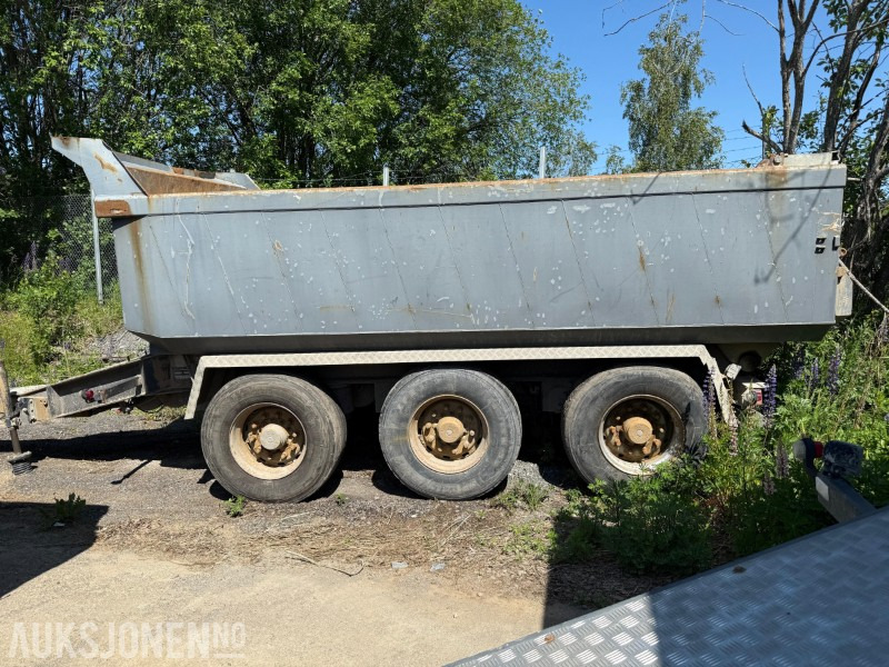 1998 Maur Bilpåbygg tipphenger, 3-akslet, EU, 17,4 tonn nyttelast - Trailer: picture 2 1998 Maur Bilpåbygg tipphenger, 3-akslet, EU, 17,4 tonn nyttelast - Trailer: picture 2