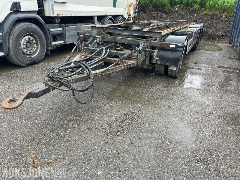 2013 Nor Slep SL-28KT Krokløft henger med tipp, Eu godkjent til 08.11.2025, selges som reparasjons objekt - Trailer: picture 1 2013 Nor Slep SL-28KT Krokløft henger med tipp, Eu godkjent til 08.11.2025, selges som reparasjons objekt - Trailer: picture 1