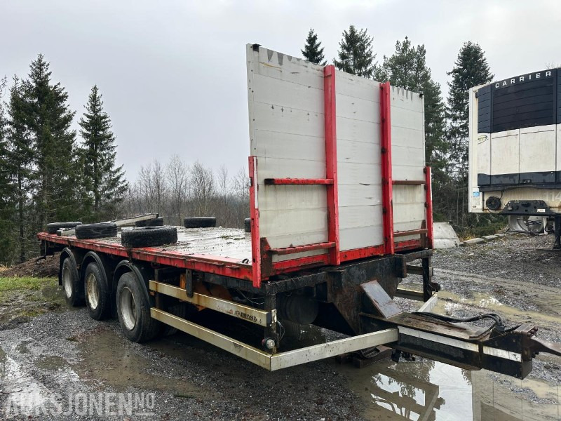 ATKA R. SIMENSEN - 3 akslet container henger med plan - Trailer: picture 2 ATKA R. SIMENSEN - 3 akslet container henger med plan - Trailer: picture 2