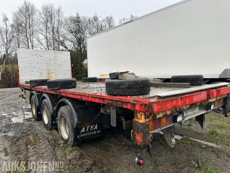 ATKA R. SIMENSEN - 3 akslet container henger med plan - Trailer: picture 5 ATKA R. SIMENSEN - 3 akslet container henger med plan - Trailer: picture 5