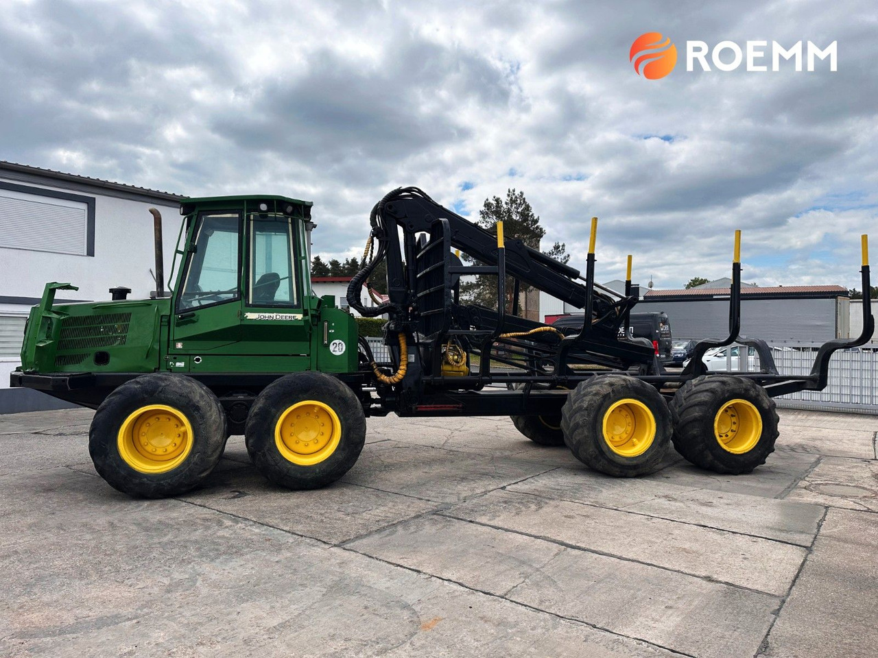 John Deere 1110 D*KRAN CF572 10 Meter - Forwarder: picture 5 John Deere 1110 D*KRAN CF572 10 Meter - Forwarder: picture 5