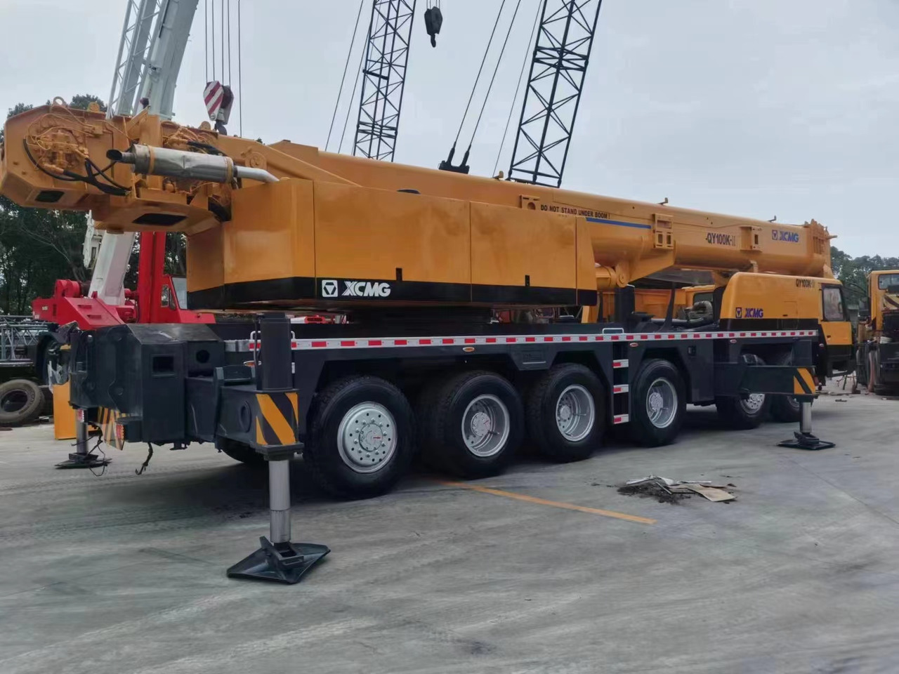 Mobile crane XCMG 100 Ton Used Truck Crane QY100K-II with High Quality for Sale: picture 10