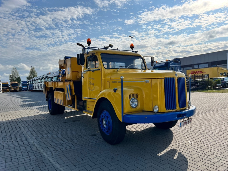 Scania - Vabis 76 4x2 kraanwagen L-7650-FE - Crane truck: picture 3 Scania - Vabis 76 4x2 kraanwagen L-7650-FE - Crane truck: picture 3