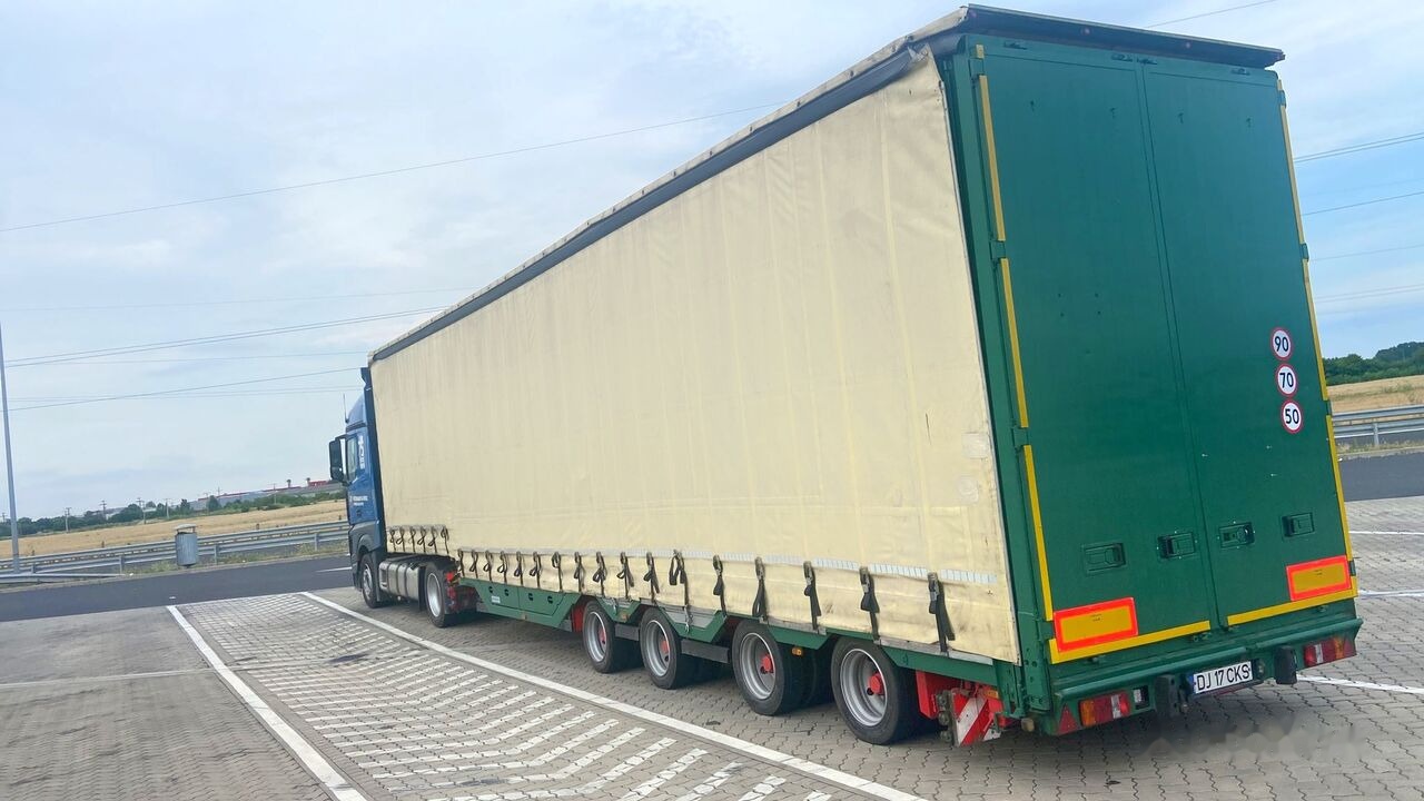 Meusburger Typ: MPG-4 - trailer combine / tractoare / vole - axe viratoare - Low loader semi-trailer: picture 4 Meusburger Typ: MPG-4 - trailer combine / tractoare / vole - axe viratoare - Low loader semi-trailer: picture 4