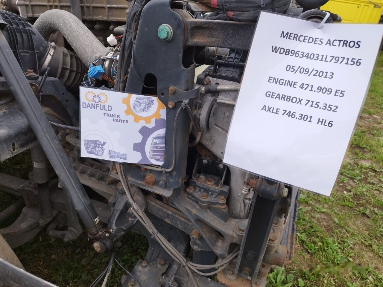 Mercedes-Benz Actros OM471 Mercedes-Benz Actros truck - Frame/ Chassis for Truck: picture 1 Mercedes-Benz Actros OM471 Mercedes-Benz Actros truck - Frame/ Chassis for Truck: picture 1