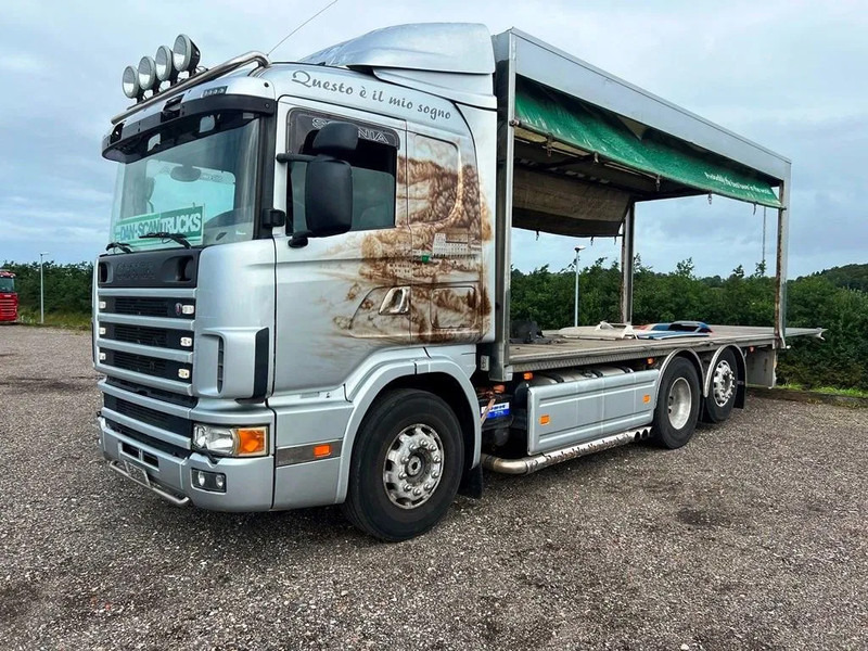 Autotransporter truck Scania R164-480 V8 Steel / Air suspension.: picture 15