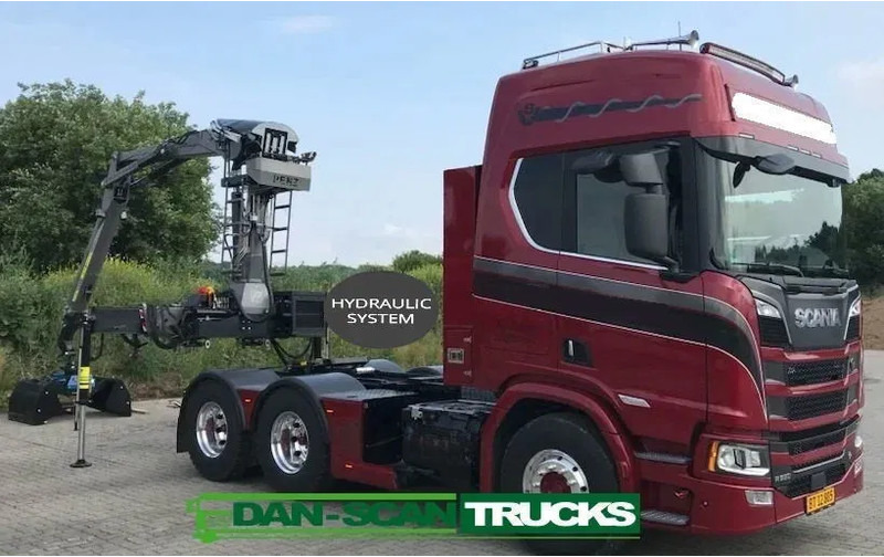 Scania R650 V8 NGS Special Interior. Crane on looks . 6x4 - Tractor unit: picture 4 Scania R650 V8 NGS Special Interior. Crane on looks . 6x4 - Tractor unit: picture 4