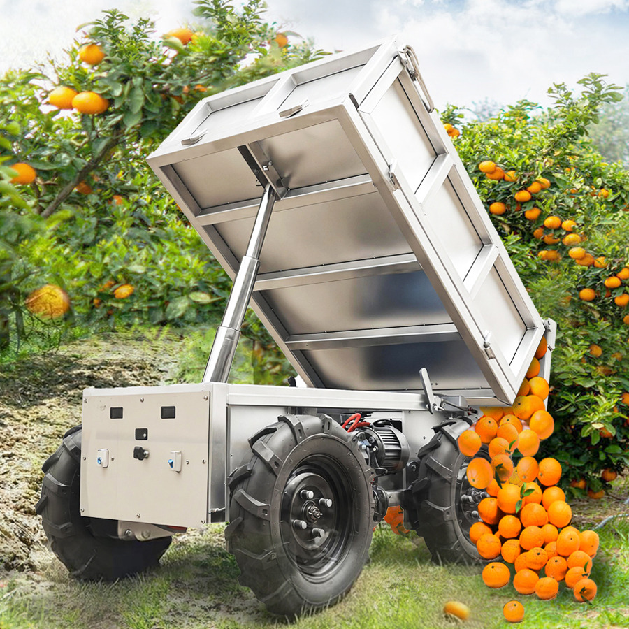 LEZUM D-600 All-Terrain Four-Wheel Drive And Eight-Wheel Drive Transport Truck, Mountain Area Farm Orchard Greenhouse Construction Site Creeper Remote Control Electric Agricultural Transport Vehicle - Side-by-side/ ATV: picture 2 LEZUM D-600 All-Terrain Four-Wheel Drive And Eight-Wheel Drive Transport Truck, Mountain Area Farm Orchard Greenhouse Construction Site Creeper Remote Control Electric Agricultural Transport Vehicle - Side-by-side/ ATV: picture 2