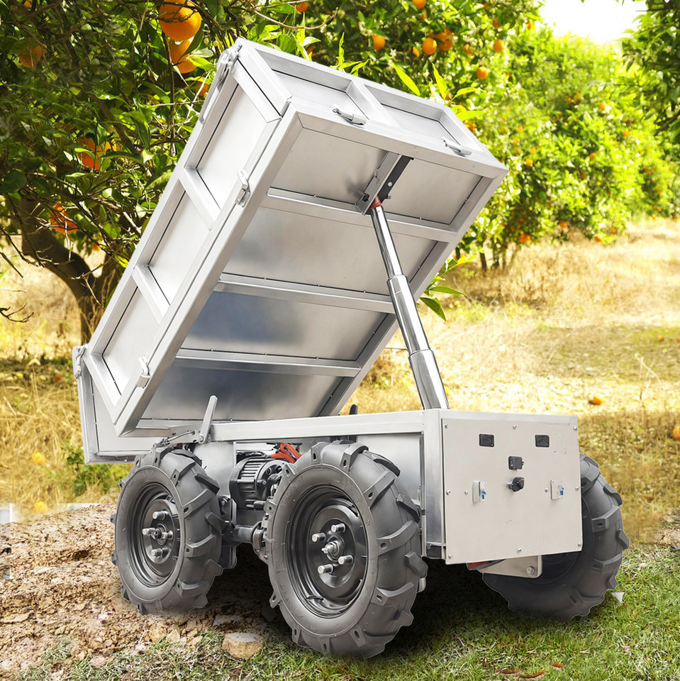 LEZUM D-600 All-Terrain Four-Wheel Drive And Eight-Wheel Drive Transport Truck, Mountain Area Farm Orchard Greenhouse Construction Site Creeper Remote Control Electric Agricultural Transport Vehicle - Side-by-side/ ATV: picture 5 LEZUM D-600 All-Terrain Four-Wheel Drive And Eight-Wheel Drive Transport Truck, Mountain Area Farm Orchard Greenhouse Construction Site Creeper Remote Control Electric Agricultural Transport Vehicle - Side-by-side/ ATV: picture 5