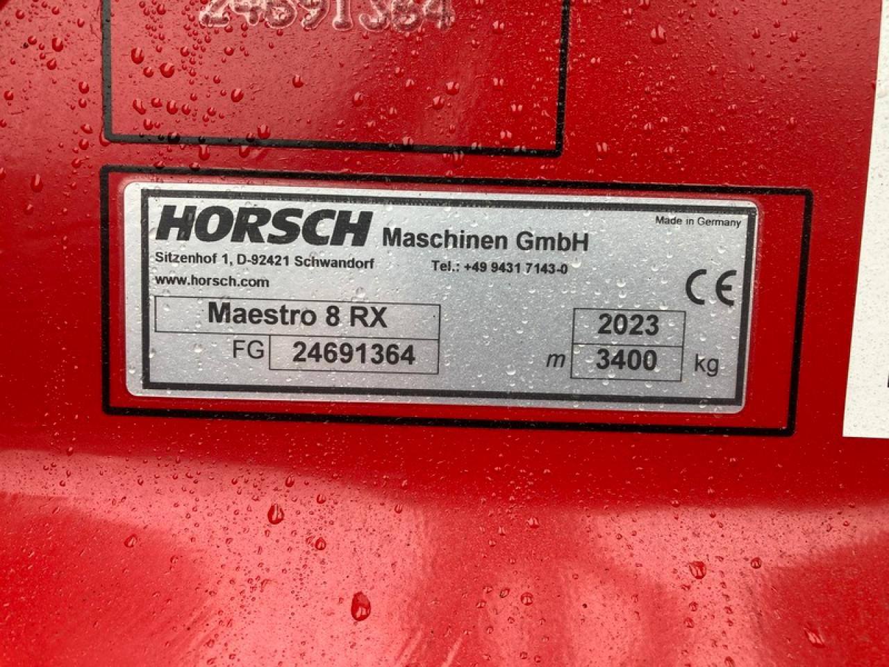 Horsch MAESTRO8.75RX AUTOFORCE - Precision sowing machine: picture 5 Horsch MAESTRO8.75RX AUTOFORCE - Precision sowing machine: picture 5