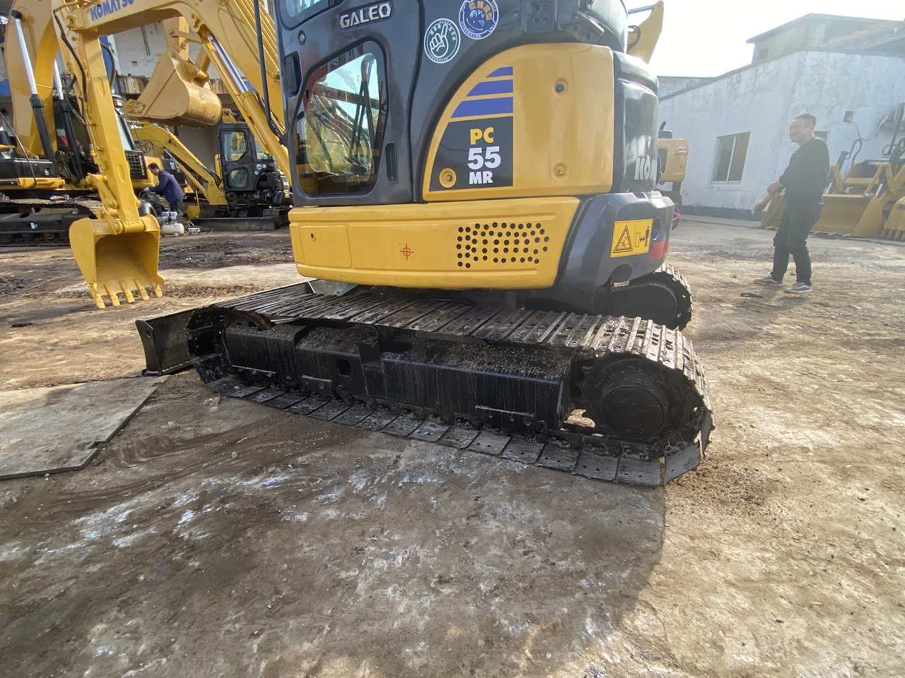 Komatsu PC55MR - Mini excavator: picture 4 Komatsu PC55MR - Mini excavator: picture 4