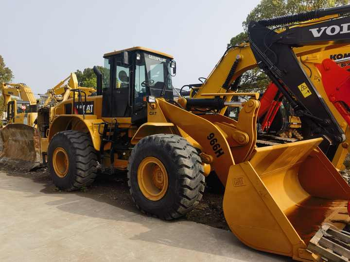 Used Construction Machinery Original Japan CAT 966H Wheel Loader for sale heavy equipments in China - Wheel loader: picture 4 Used Construction Machinery Original Japan CAT 966H Wheel Loader for sale heavy equipments in China - Wheel loader: picture 4