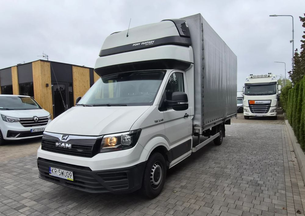 MAN TGE 10 PALET zaw.poduszki 2021r EURO 6 - Curtain side van: picture 2 MAN TGE 10 PALET zaw.poduszki 2021r EURO 6 - Curtain side van: picture 2