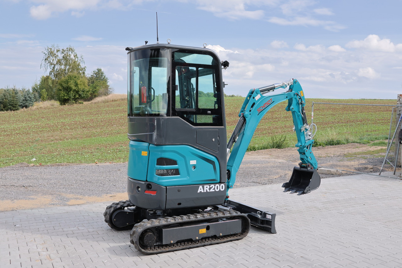New Mini excavator SCHMiDT AR200 -  Kubota engine, Extended tracks, Swing arm: picture 10