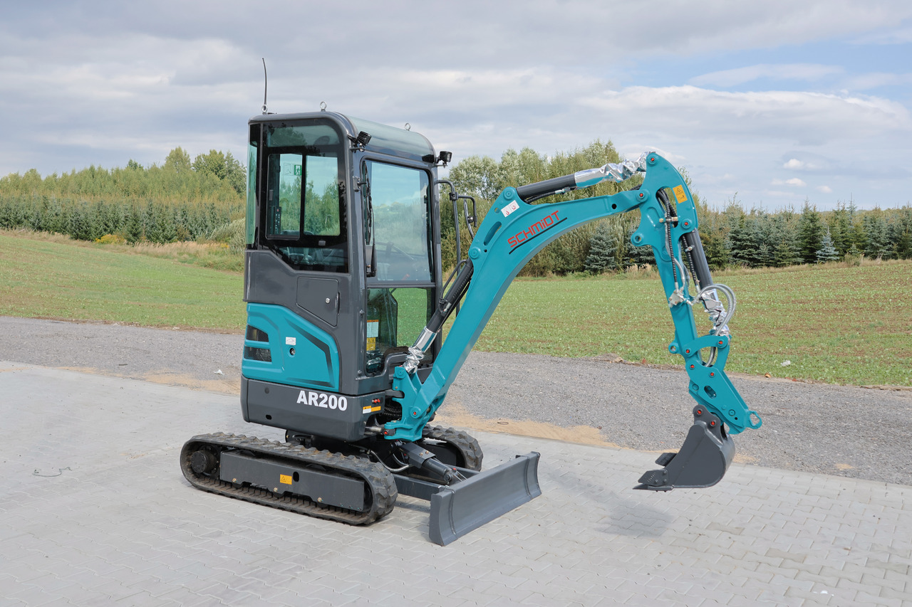 New Mini excavator SCHMiDT AR200 -  Kubota engine, Extended tracks, Swing arm: picture 8