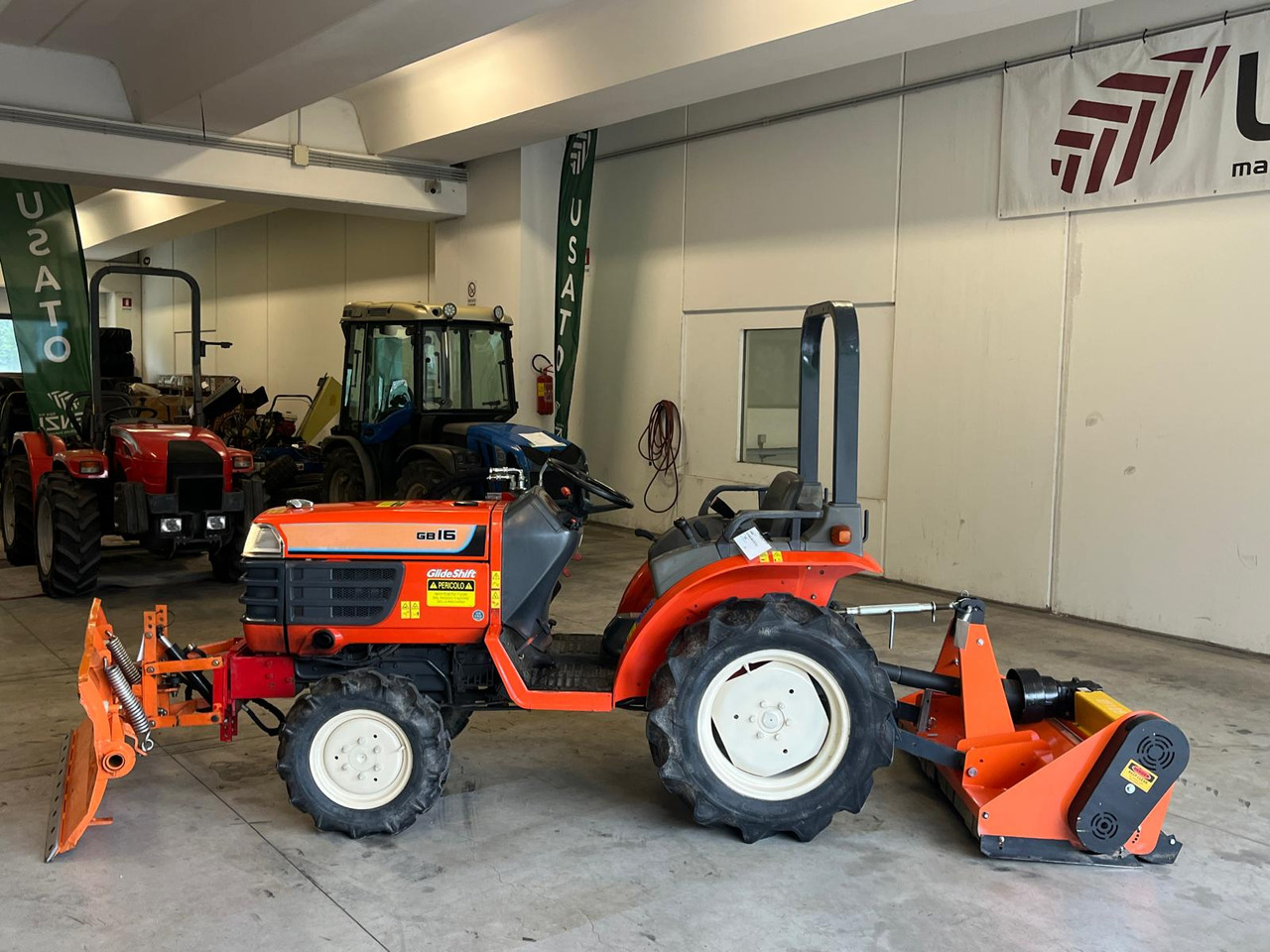 Farm tractor KUBOTA GB-16 – 4×4: picture 9