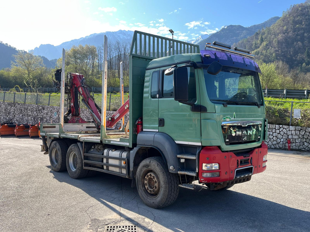 MAN TGS 33.480 - Log truck: picture 4 MAN TGS 33.480 - Log truck: picture 4