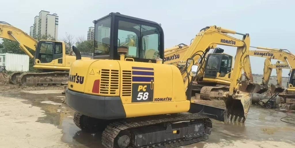 Komatsu PC 58 - Mini excavator: picture 1 Komatsu PC 58 - Mini excavator: picture 1