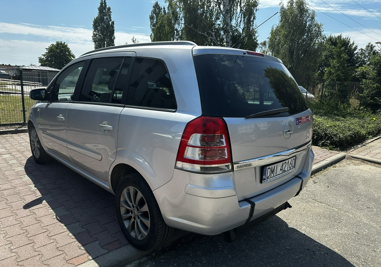 Car Opel Zafira B Opel Zafira do przewozu osób Niepełnosprawnych inwalida rampa: picture 19