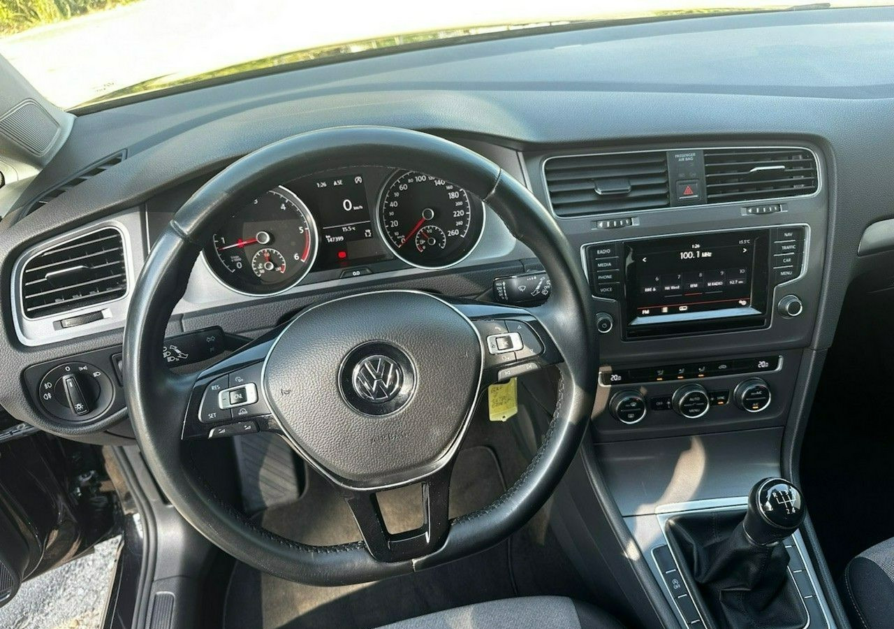 Hatchback Volkswagen Golf VII VII 1,6 TDI 110KM 153TKM Klimatronik Navi Alu PDC 2015 Bez wkładu fi: picture 12