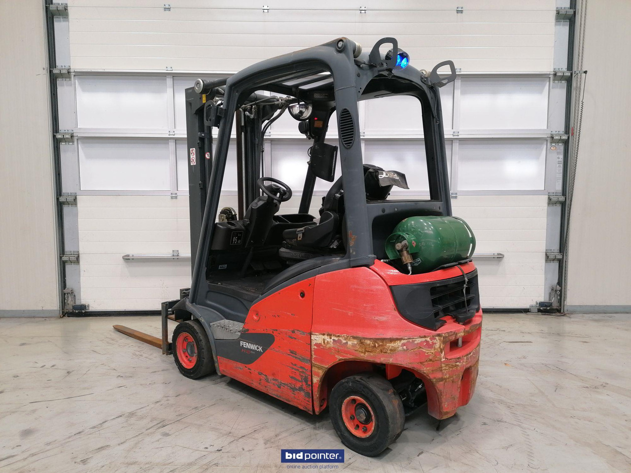 Linde H16T-01 LPG vorkheftruck - LPG forklift: picture 3 Linde H16T-01 LPG vorkheftruck - LPG forklift: picture 3