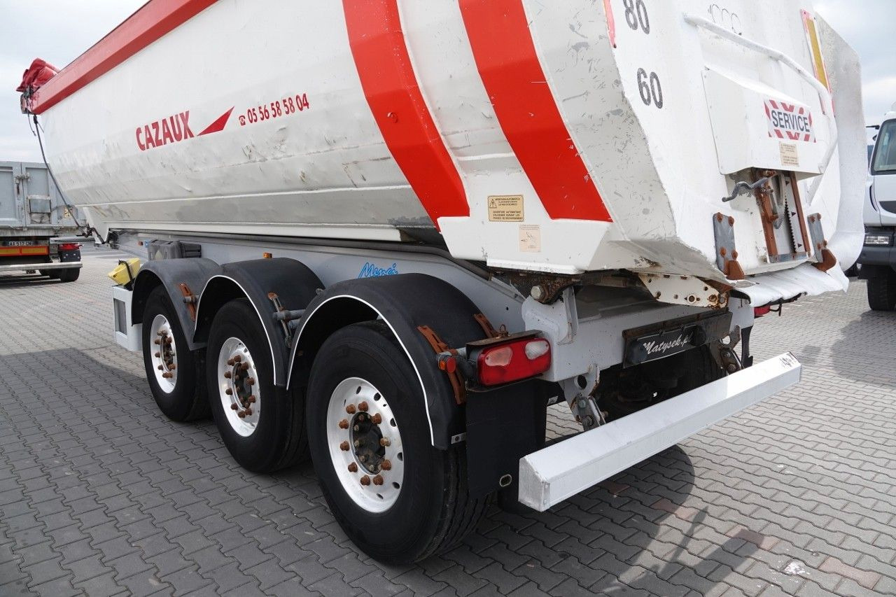 Tipper semi-trailer Benalu MENCI WYWROTKA /28 m3 / ALUMINIOWA / OŚ PODNOSZO: picture 11
