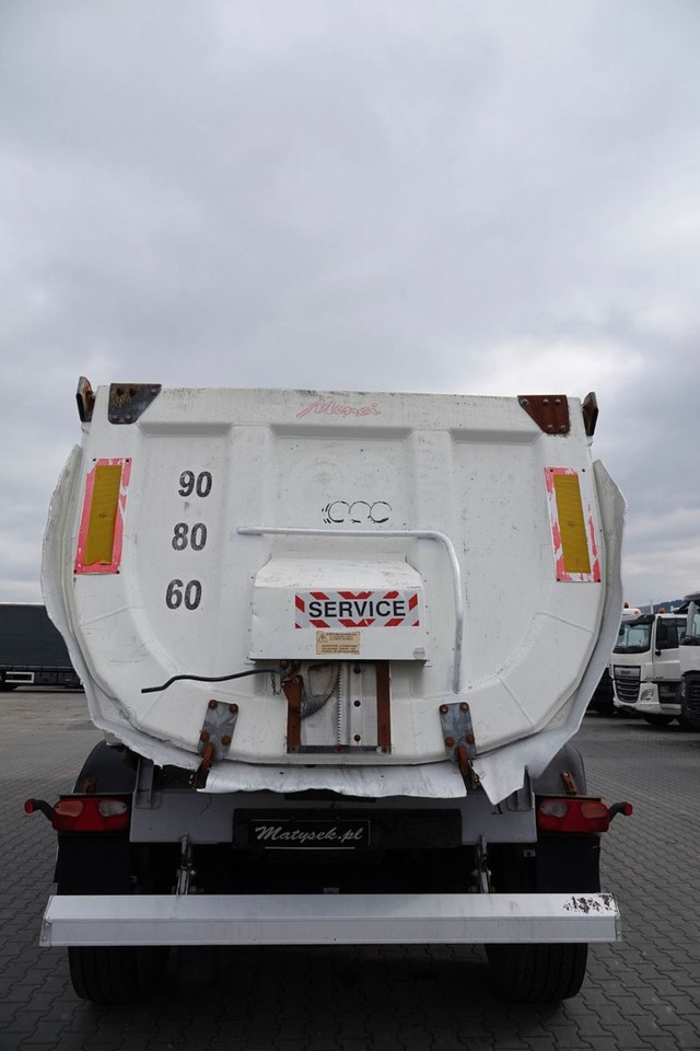 Tipper semi-trailer Benalu MENCI WYWROTKA /28 m3 / ALUMINIOWA / OŚ PODNOSZO: picture 12