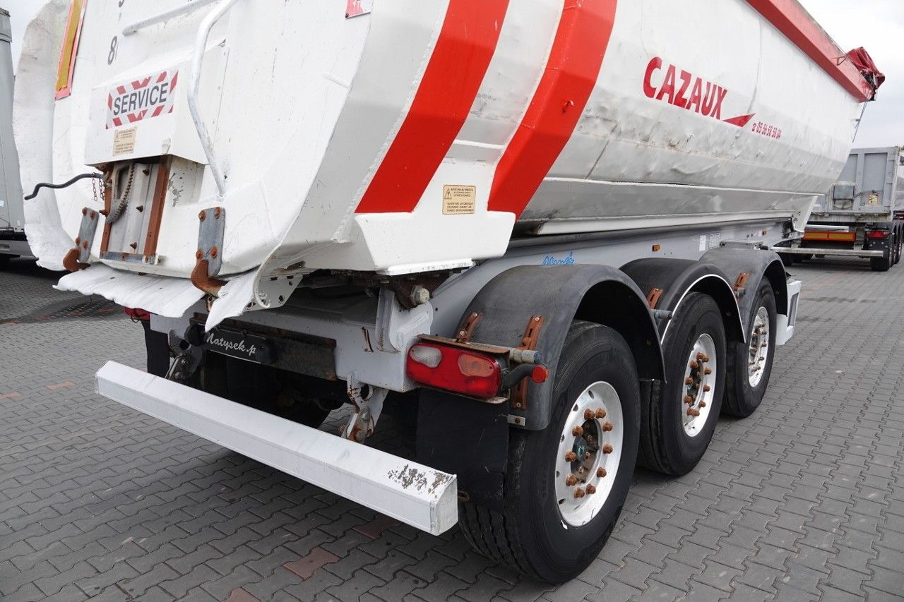 Tipper semi-trailer Benalu MENCI WYWROTKA /28 m3 / ALUMINIOWA / OŚ PODNOSZO: picture 13