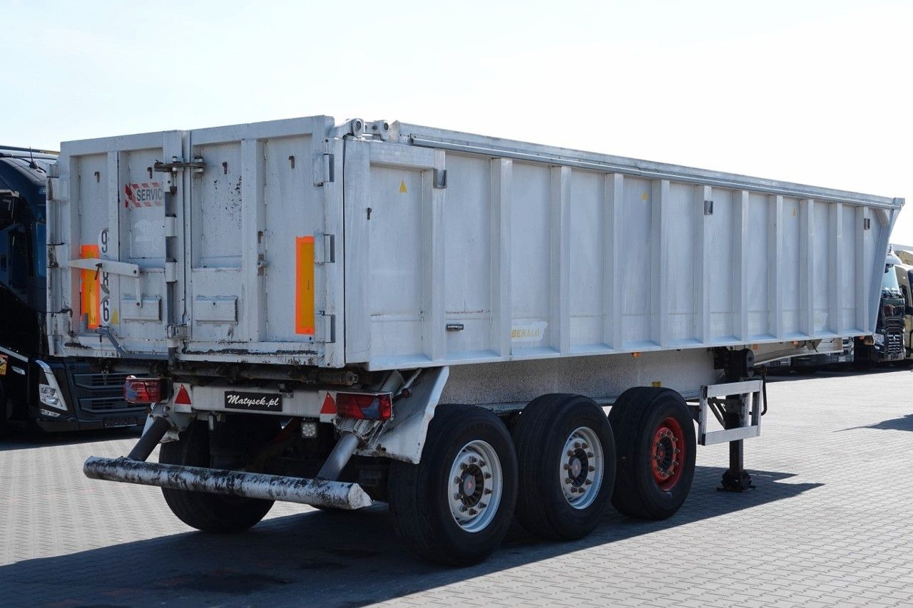Benalu WYWROTKA / 25 m3 / ALUMINIOWA / SAF / SPROWADZ - Tipper semi-trailer: picture 5 Benalu WYWROTKA / 25 m3 / ALUMINIOWA / SAF / SPROWADZ - Tipper semi-trailer: picture 5