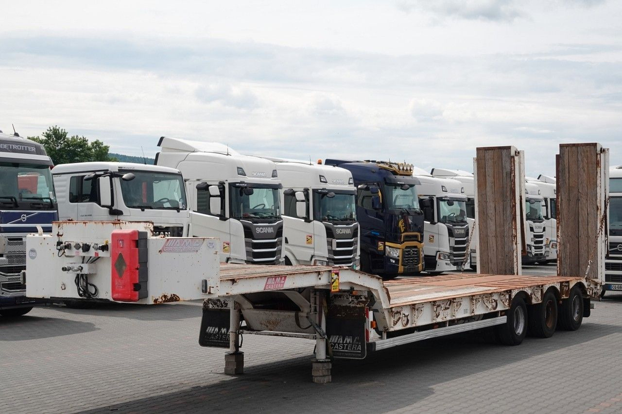 CASTERA LAWETA NISKOPODWOZIOWA / 3 OSIE / OŚ SKR - Low loader semi-trailer: picture 1 CASTERA LAWETA NISKOPODWOZIOWA / 3 OSIE / OŚ SKR - Low loader semi-trailer: picture 1