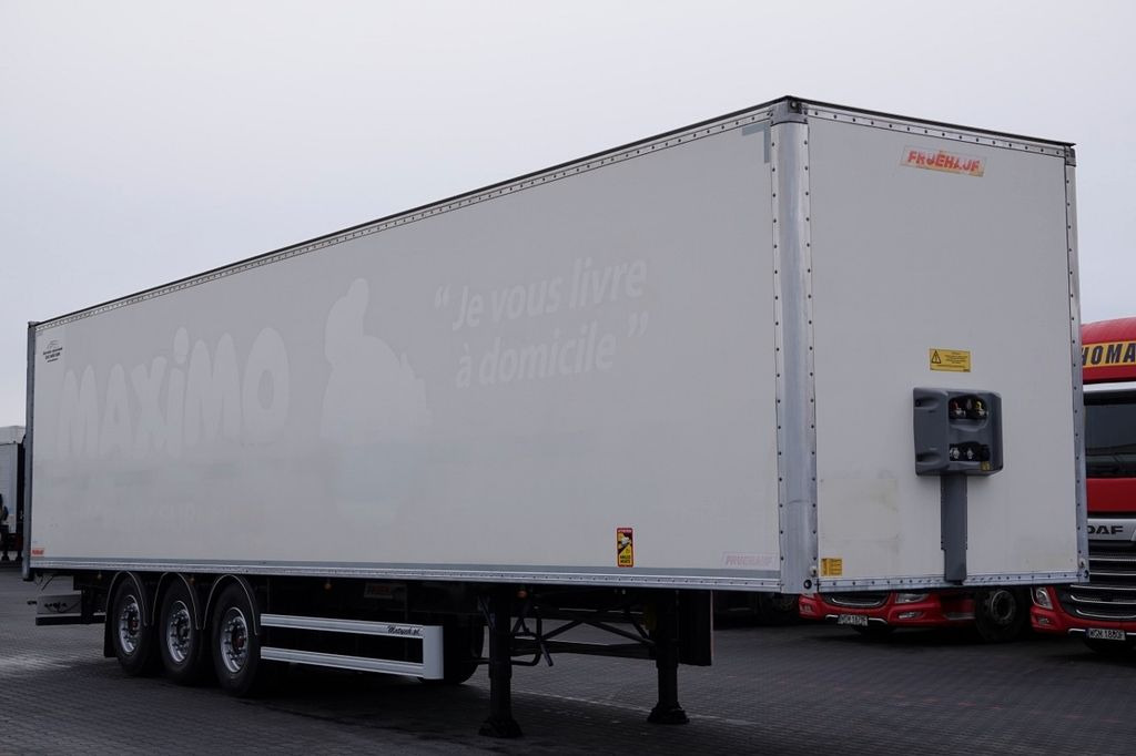 Frühauf KONTENER / KOFFER / OŚ PODNOSZONA / ALUMINIOWA P - Refrigerator semi-trailer: picture 1 Frühauf KONTENER / KOFFER / OŚ PODNOSZONA / ALUMINIOWA P - Refrigerator semi-trailer: picture 1
