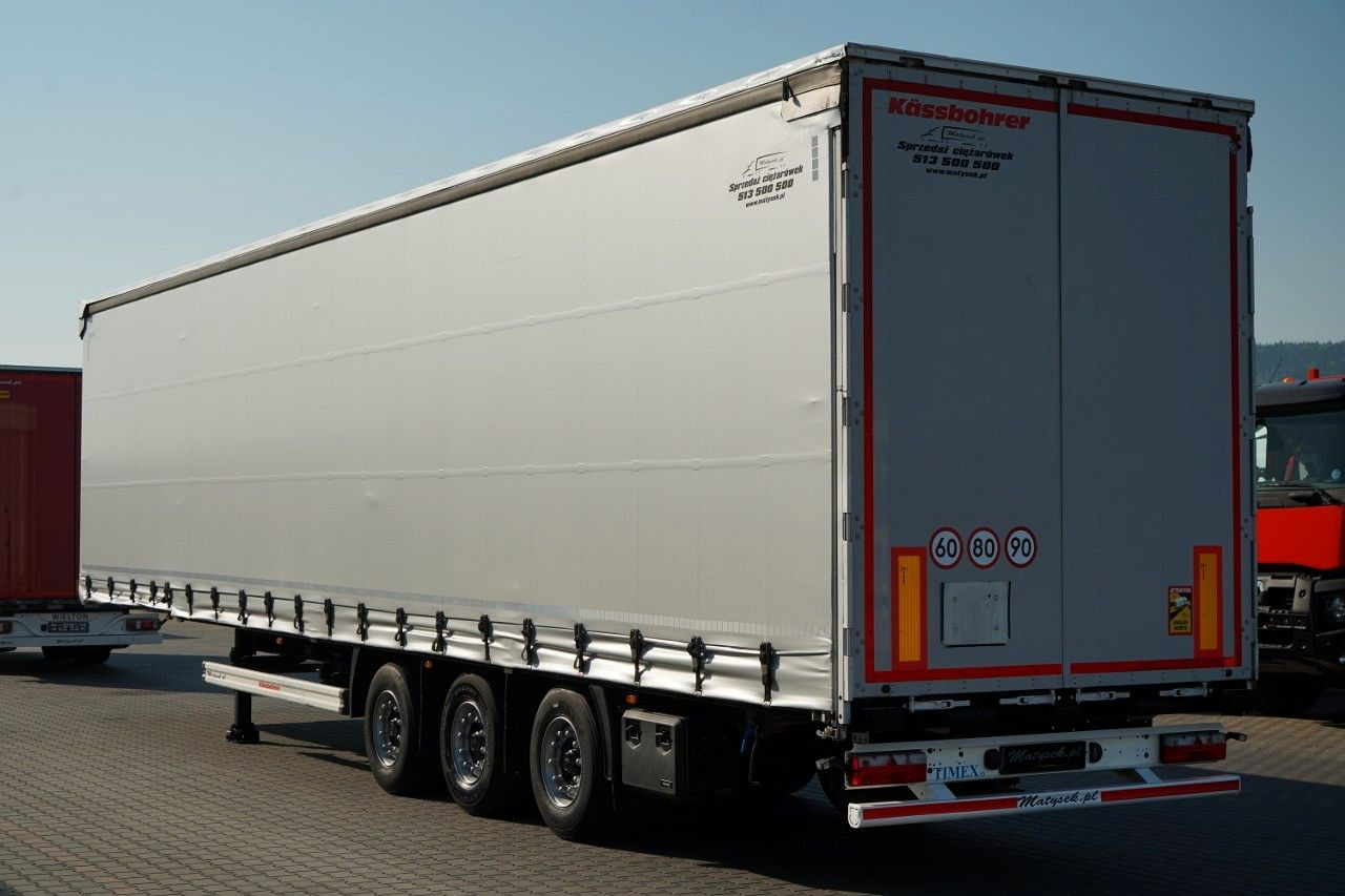 Kässbohrer FIRANKA / MEGA / DACH PODNOSZONY / LOW DECK / 20 - Curtainsider semi-trailer: picture 4 Kässbohrer FIRANKA / MEGA / DACH PODNOSZONY / LOW DECK / 20 - Curtainsider semi-trailer: picture 4