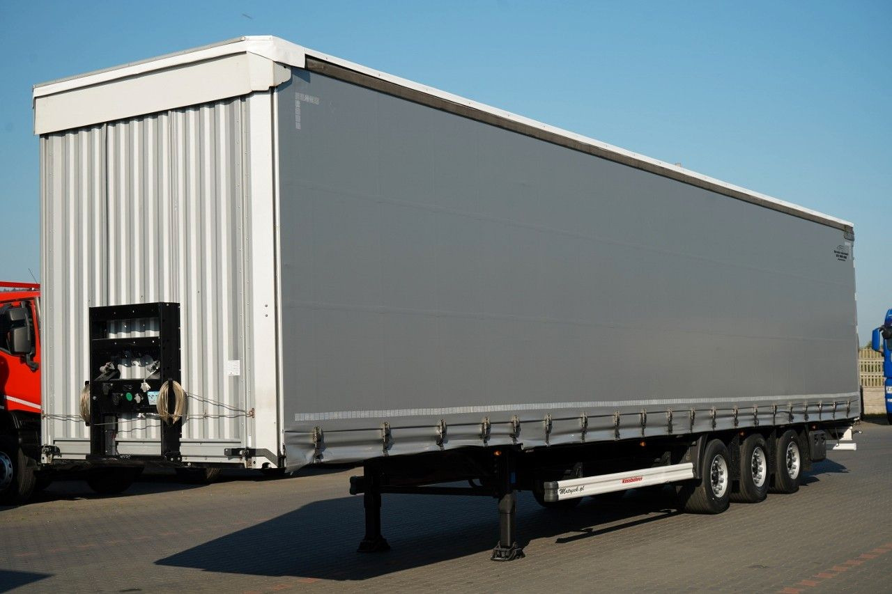 Kässbohrer FIRANKA / MEGA / DACH PODNOSZONY / LOW DECK / 20 - Curtainsider semi-trailer: picture 1 Kässbohrer FIRANKA / MEGA / DACH PODNOSZONY / LOW DECK / 20 - Curtainsider semi-trailer: picture 1