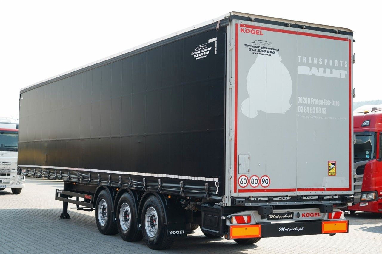Kögel FIRANKA STANDARD / OŚ PODNOSZONA / MOCNA PODŁOGA - Curtainsider semi-trailer: picture 5 Kögel FIRANKA STANDARD / OŚ PODNOSZONA / MOCNA PODŁOGA - Curtainsider semi-trailer: picture 5