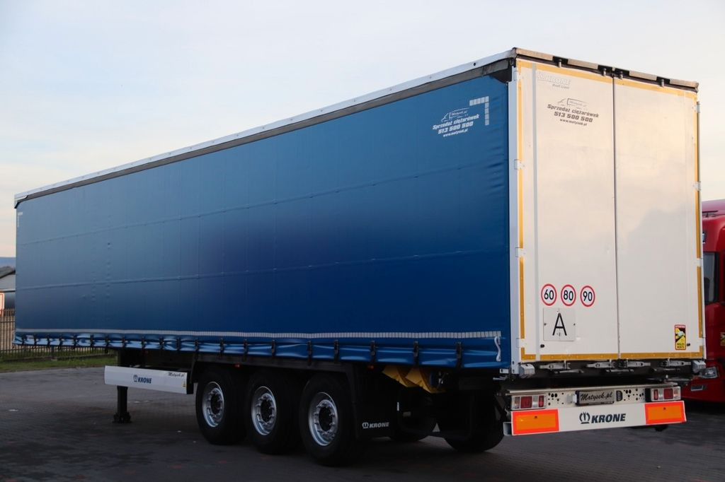 Krone CURTAINSIDER/STANDARD/LIFTED ROOF/LIFT AXLE/2019 - Curtainsider semi-trailer: picture 5 Krone CURTAINSIDER/STANDARD/LIFTED ROOF/LIFT AXLE/2019 - Curtainsider semi-trailer: picture 5