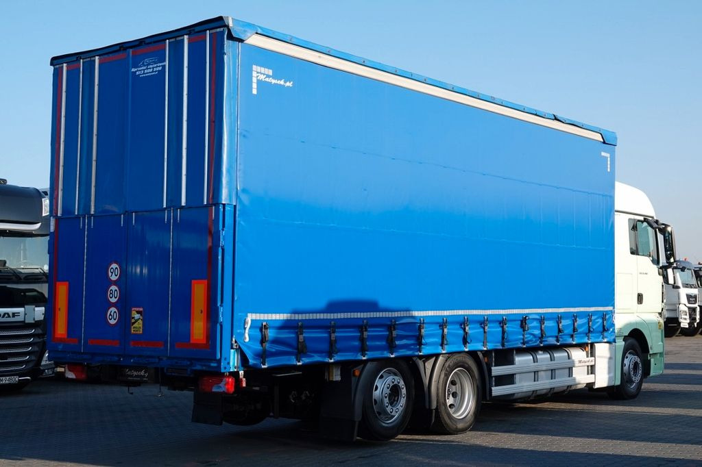MAN TGX 26. 460 / 6x2 / FIRANKA - 8,2 m / SOLÓWKA / - Curtainsider truck: picture 3 MAN TGX 26. 460 / 6x2 / FIRANKA - 8,2 m / SOLÓWKA / - Curtainsider truck: picture 3