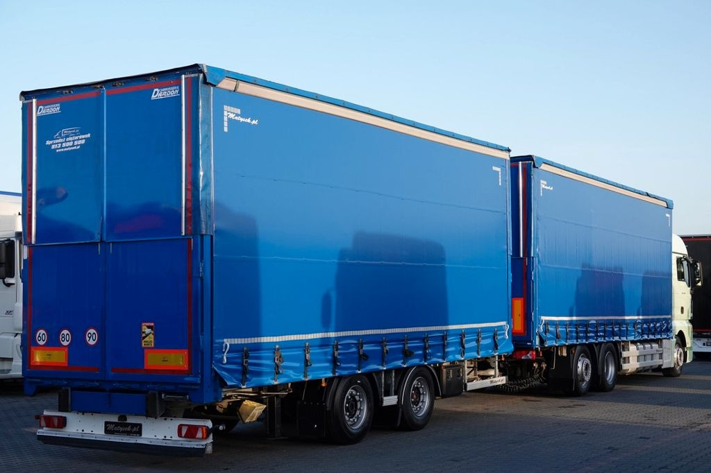 MAN TGX 26.460 / ZESTAW TANDEM PRZEJAZDOWY / 120 M3 - Curtainsider truck: picture 3 MAN TGX 26.460 / ZESTAW TANDEM PRZEJAZDOWY / 120 M3 - Curtainsider truck: picture 3