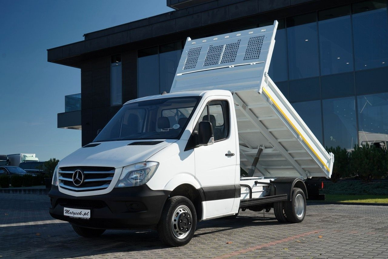 Mercedes-Benz SPRINTER / WYWROTKA - 3,5M / BLIŹNIAK / MANUAL / - Tipper van: picture 1 Mercedes-Benz SPRINTER / WYWROTKA - 3,5M / BLIŹNIAK / MANUAL / - Tipper van: picture 1