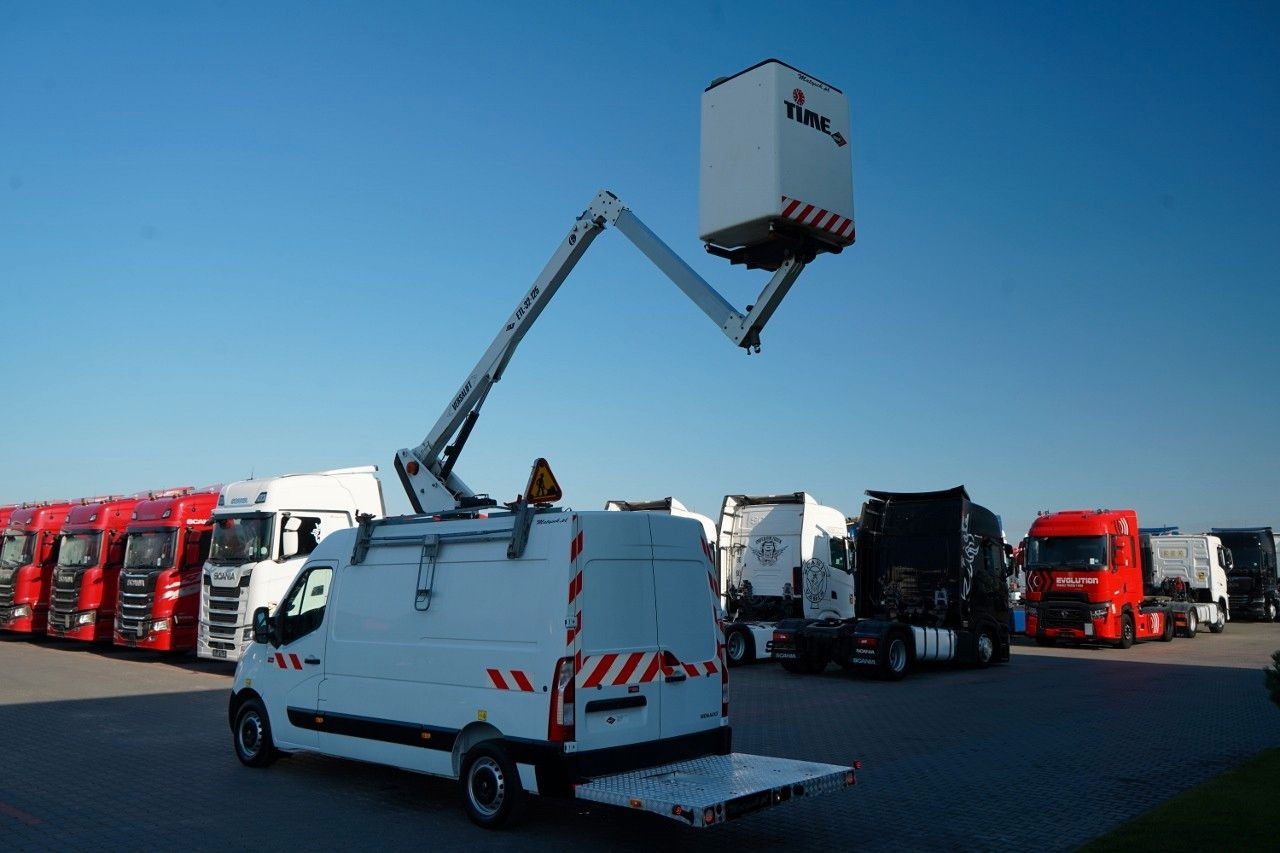 Renault MASTER / PODNOŚNIK KOSZOWY - 10.5 m / BLASZAK + - Truck mounted aerial platform: picture 5 Renault MASTER / PODNOŚNIK KOSZOWY - 10.5 m / BLASZAK + - Truck mounted aerial platform: picture 5