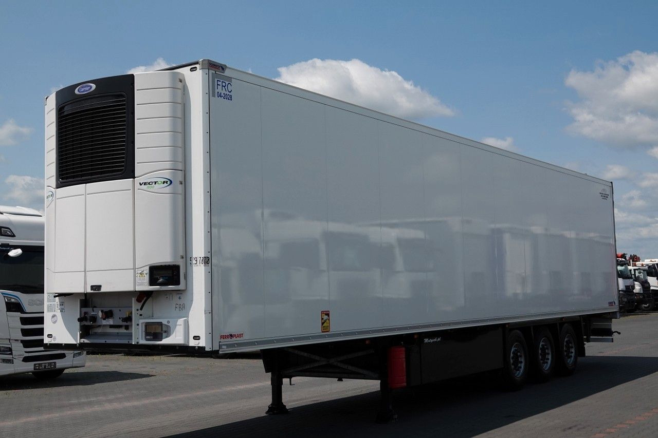 Schmitz Cargobull CHŁODNIA / AGREGAT CARRIER VECTOR 1550 / DOPPELS - Refrigerator semi-trailer: picture 2 Schmitz Cargobull CHŁODNIA / AGREGAT CARRIER VECTOR 1550 / DOPPELS - Refrigerator semi-trailer: picture 2