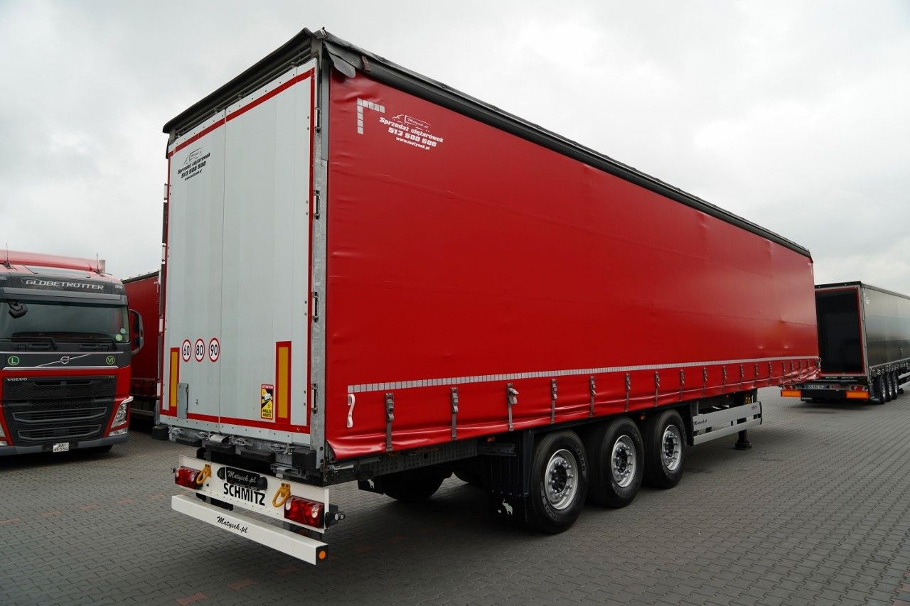 Schmitz Cargobull FIRANKA / STANDARD / OŚ PODNOSZONA / DACH PODNOS - Curtainsider semi-trailer: picture 4 Schmitz Cargobull FIRANKA / STANDARD / OŚ PODNOSZONA / DACH PODNOS - Curtainsider semi-trailer: picture 4