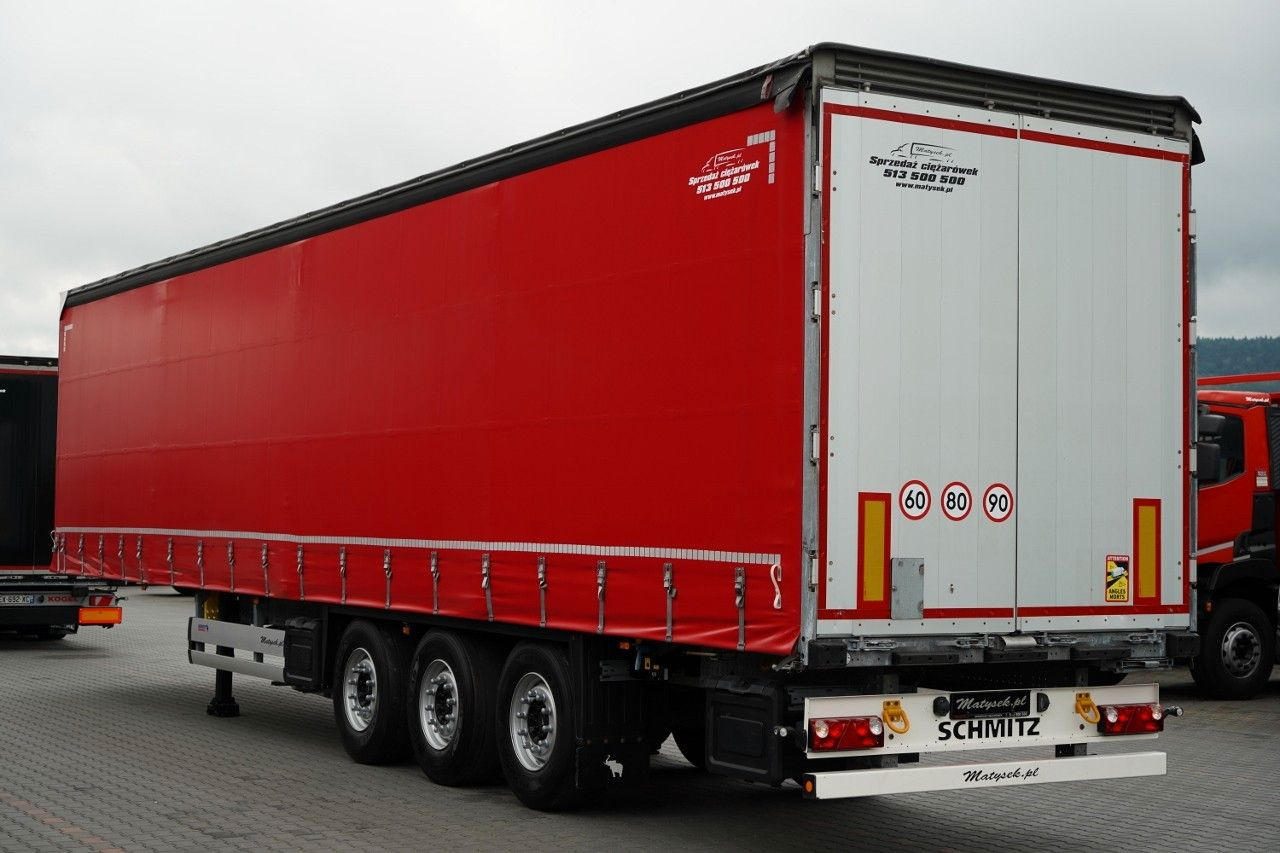 Schmitz Cargobull FIRANKA / STANDARD / OŚ PODNOSZONA / DACH PODNOS - Curtainsider semi-trailer: picture 3 Schmitz Cargobull FIRANKA / STANDARD / OŚ PODNOSZONA / DACH PODNOS - Curtainsider semi-trailer: picture 3