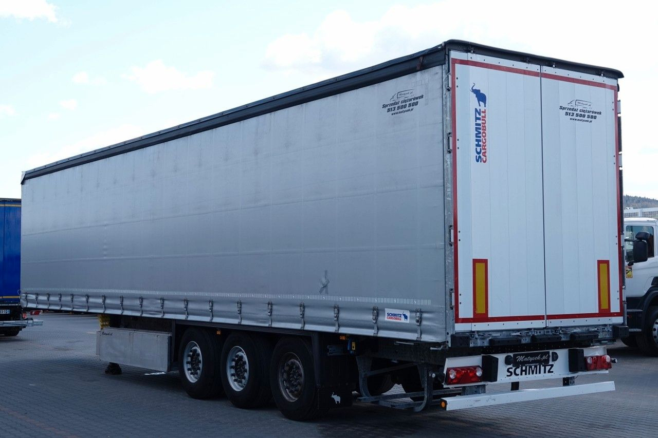 Schmitz Cargobull FIRANKA / STANDARD / OŚ PODNOSZONA / KOSZ NA PAL - Curtainsider semi-trailer: picture 3 Schmitz Cargobull FIRANKA / STANDARD / OŚ PODNOSZONA / KOSZ NA PAL - Curtainsider semi-trailer: picture 3