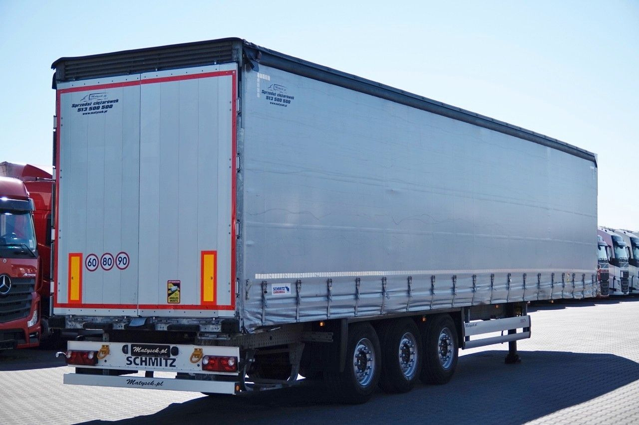Schmitz Cargobull FIRANKA STANDARD / OŚ PODNOSZONA / DACH PODNOS - Curtainsider semi-trailer: picture 4 Schmitz Cargobull FIRANKA STANDARD / OŚ PODNOSZONA / DACH PODNOS - Curtainsider semi-trailer: picture 4