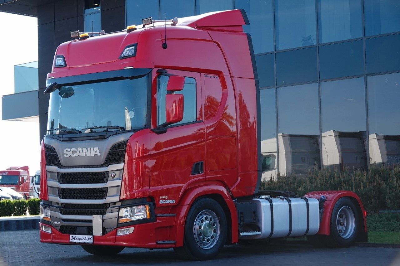 Scania R 450 / LOWDECK / MEGA / OPONY 100% / 2021 / P - Tractor unit: picture 1 Scania R 450 / LOWDECK / MEGA / OPONY 100% / 2021 / P - Tractor unit: picture 1