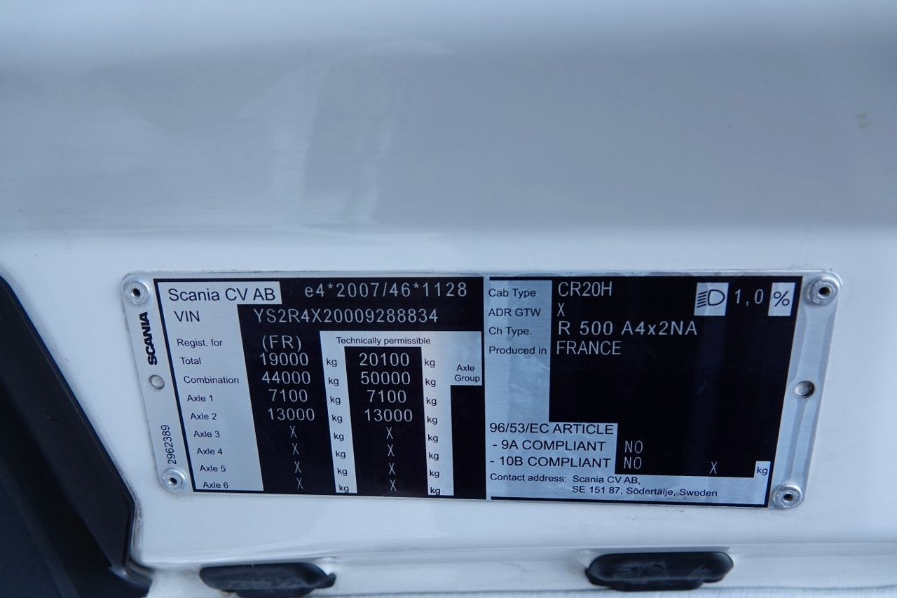 Leasing of  Scania R 500 / RETARDER / 2021 ROK / PO KONTRAKCIE SER Scania R 500 / RETARDER / 2021 ROK / PO KONTRAKCIE SER: picture 18