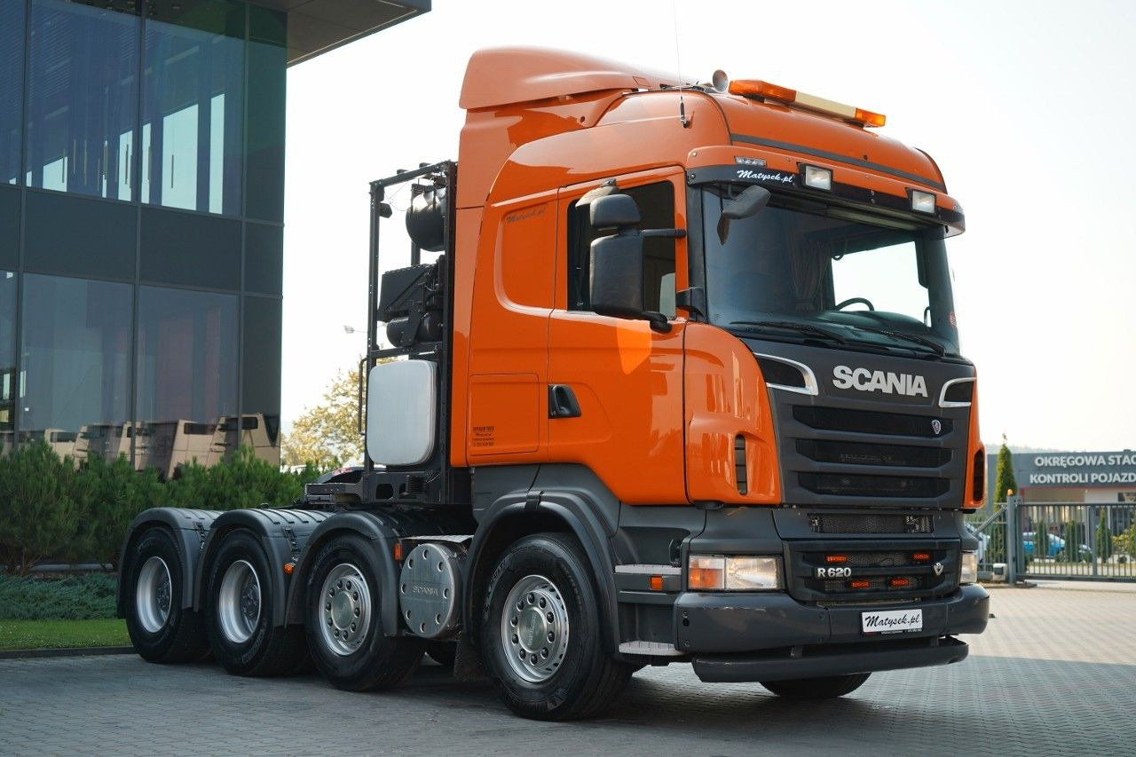 Scania R 620 / HYDRAULIKA / 8X4 / DMC: 150 000 KG / SI - Tractor unit: picture 1 Scania R 620 / HYDRAULIKA / 8X4 / DMC: 150 000 KG / SI - Tractor unit: picture 1